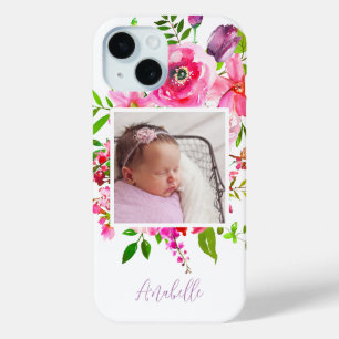Bright Blogs Custom Foto Monogram Case-Mate iPhone Hülle