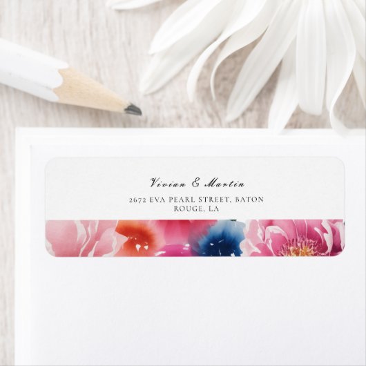 Bright Bloom Blossom Hochzeitsadresse (Insitu)