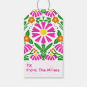 Bright Blooms Birthday Cheer! Geschenkanhänger (Rückseite)