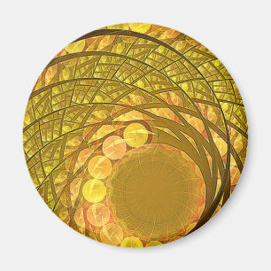 Bright Blossom Moon Magnet