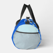 Bright Blue Celebration Star Gemustert Duffle Bag (Rechts)