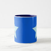 Bright Blue Celebration Star Tasse (Mittel)