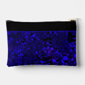 Bright Blue Cosmetic Bag Zubehörtasche (Rückseite)