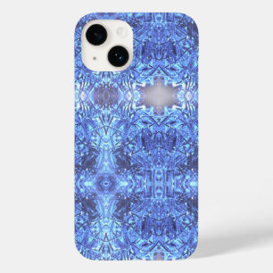 Bright Blue Crystals Case-Mate iPhone 14 Hülle