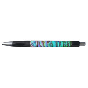 Bright Blue Green Paua Abalone Muschel Pen Kugelschreiber
