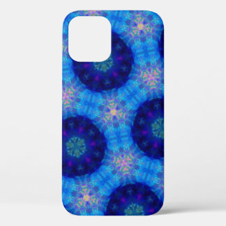 Bright Blue Hexagon Kaleidoskop Muster Case-Mate iPhone Hülle