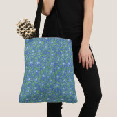 Bright Blue Periwinkle Blume von Royal Blue Tasche (Von Nahem)