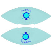 Bright Blue Turtle Dude Football (Paneele)