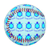 Bright Blue Turtle Typ Baseball (Vorderseite Links)