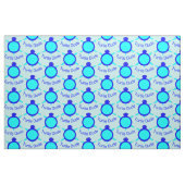 Bright Blue Turtle Typ Craft Fabric Stoff (Fat Quarter (45,7 x 55,9 cm))