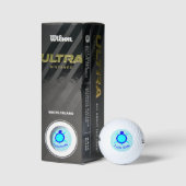 Bright Blue Turtle Typ Golf Ball (Verpackungen)