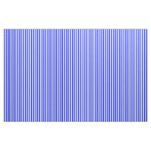 Bright Blue & White Streifen Stoff (Fat Quarter (45,7 x 55,9 cm))