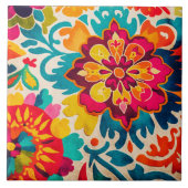 BRIGHT BOHEMIA boho Stil Keramik Fliesen (Vorderseite)