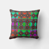 Bright Boho Patchwork | Inspiriert Fangtuch Kissen (Rückseite)