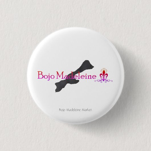Bright Bojo Small Button Pin (Vorderseite)