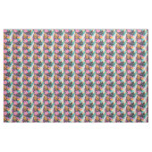 Bright Bold Abstrakt Tropical Floral Stoff (Yard (91,4 cm))
