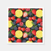 Bright & Bold Fruchtpapier Napkins Serviette (Vorderseite)