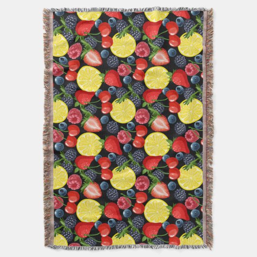 Bright & Bold Fruchtwürfelwurftrottel Decke (Vorderseite Vertikal)