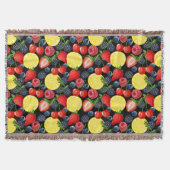 Bright & Bold Fruit Wurfdecke Decke (Vorderseite)