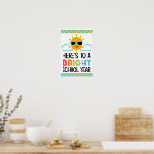 Bright & Bold School Year Starter Poster (Küche)