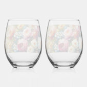 Bright & Bold Vibranals Weinglas Ohne Stiel (Rückseite)