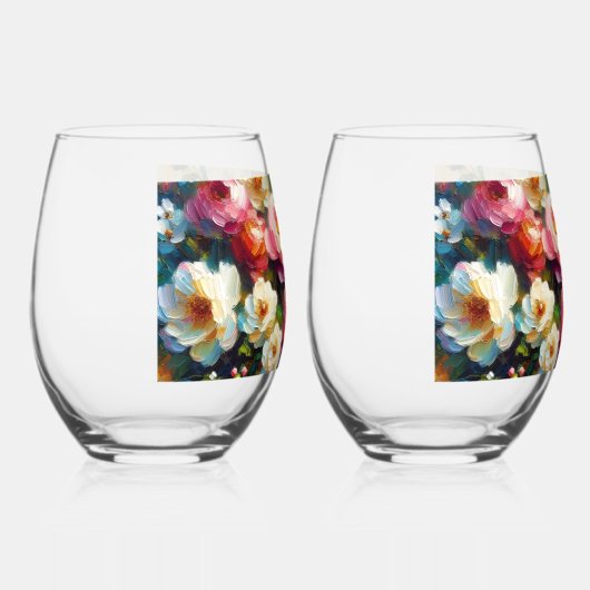 Bright & Bold Vibranals Weinglas Ohne Stiel (Rechts)