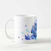 Bright Botanical Birthday Gift Kaffeetasse (Links)