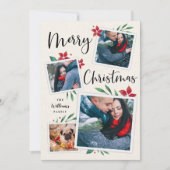 Bright Boughs | Multi Foto Collage Weihnachten (Vorderseite)