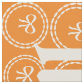 Bright Bows & Monogram Muster Stoff (Nahaufnahme)