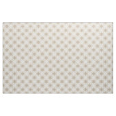 Bright Brown Tan Winter White Snowflake Muster Stoff (Fat Quarter (45,7 x 55,9 cm))