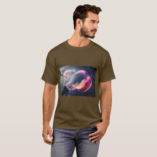 Bright Bulb Glow – Art on Tee (Vorne ganz)