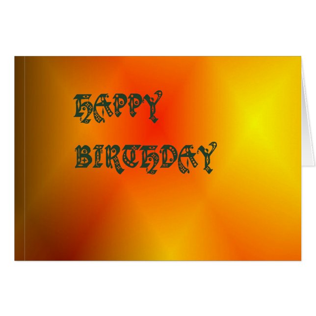 Bright Burnt Orange (Vorderseite (Horizontal))