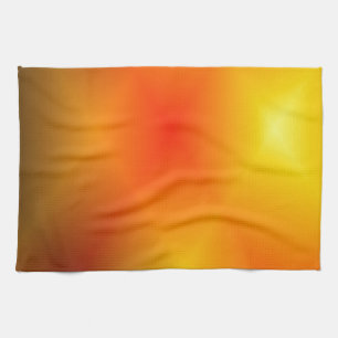 Bright Burnt Orange Geschirrtuch