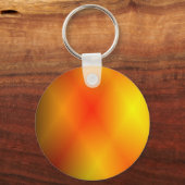 Bright Burnt Orange Schlüsselanhänger (Vorderseite)