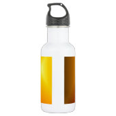 Bright Burnt Orange Trinkflasche (Rückseite)