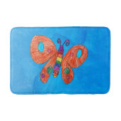Bright Butterfly Badematte (Vorderseite)