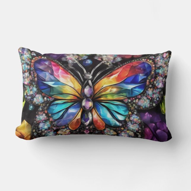 Bright Butterfly Lendenkissen (Vorderseite)
