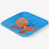 Bright Butterfly Pappteller (Gewinkelt)