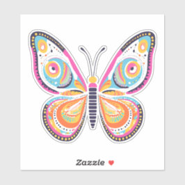 Bright Butterfly Sticker