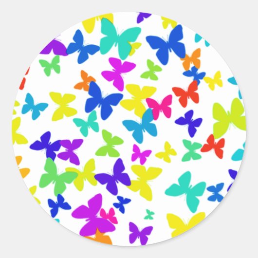 Bright Butterfly Stickers (Vorderseite)
