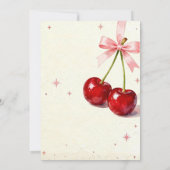 Bright & Cheerful 1st Birthday Invitation Einladung (Rückseite)