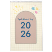 Bright & Cheerful Aesthetic Calendar Kalender (Titelbild)