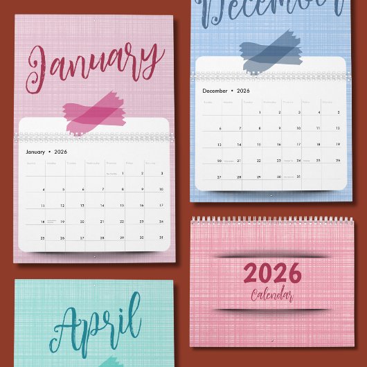 Bright, Cheerful, and Adorable Design Calendar Kalender