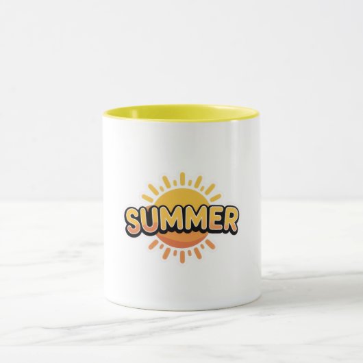 Bright & Cheful Sunshine Coffee Cup Tasse (Zentrum)