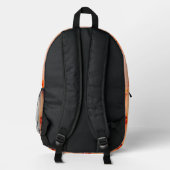 Bright Cherry Blossom Bedruckter Rucksack (Rückseite)