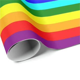 Bright Classic Rainbow Geschenkpapier