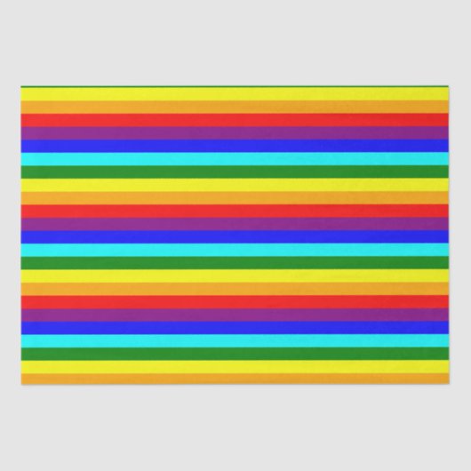 Bright Classic Rainbow Tissue Seidenpapier (Vorderseite)