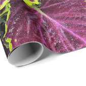 Bright Coleus Leaf Design Geschenkpapier (Rolleneckpunkt)