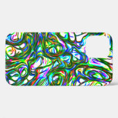 Bright Colorful Cool Funky Case-Mate iPhone Hülle (Rückseite (Horizontal))