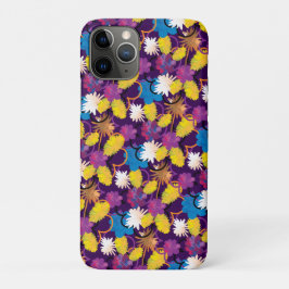 Bright Colorful Exotic Tropic Painted flowers. Case-Mate iPhone Hülle